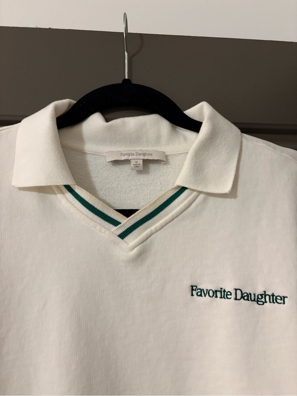 Favorite Daughter Cream Ivy League Rugby Sweatshirt - Picture 3 of 6